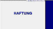 Haftung zu den hier gezeigten Webseiteninhalte