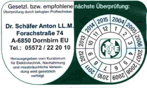 Pruefplakette gross