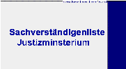 Gerichtssachverstaendigenliste des Bundesministeriums fuer Justiz